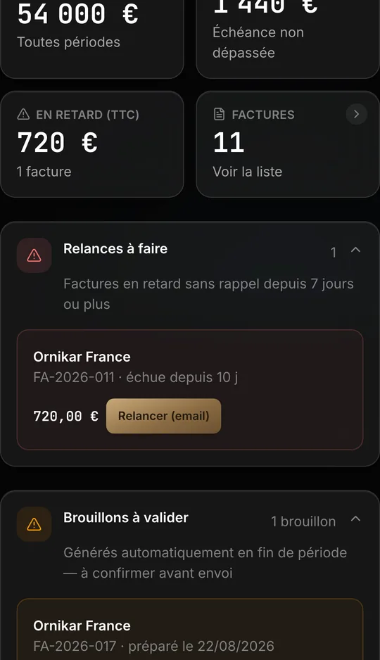 Les factures, et qui doit encore payer